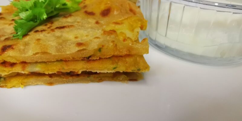 How to Make Stuffed Potato Flatbread Aloo Paratha