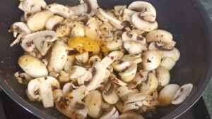 Butter Garlic Mushrooms