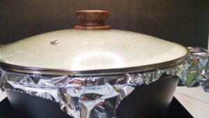 Ambur Biryani preparation