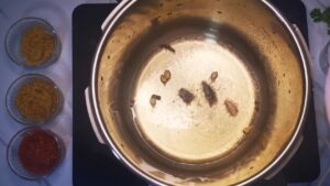 Ambur Biryani preparation
