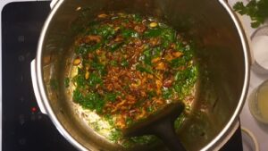 Ambur Biryani preparation